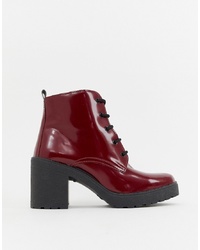 ASOS DESIGN Rosa Chunky Lace Up Boots