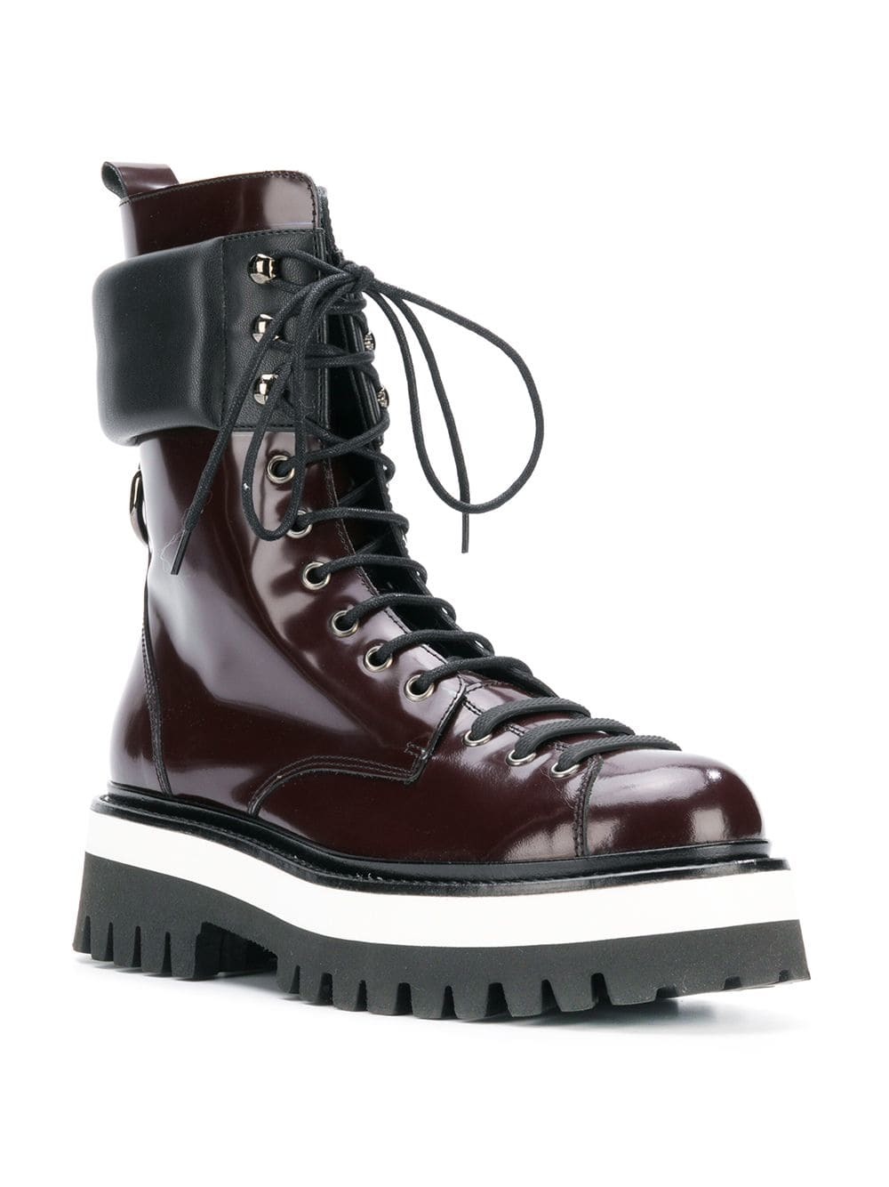 msgm lace up boots