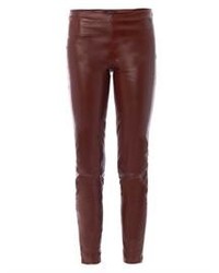 The Row Notterly Leather Leggings