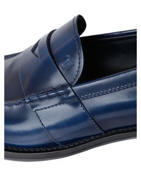 Tod's Brushed Leather Loafers