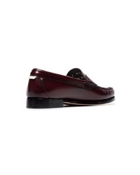 RE/DONE Cordovan Box Leather Loafers