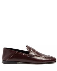 Isabel Marant Fezzy Collapsible Heel Leather Loafers