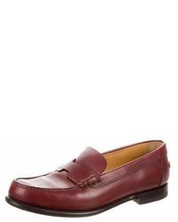 Hermes Herms Kennedy Round Toe Loafers
