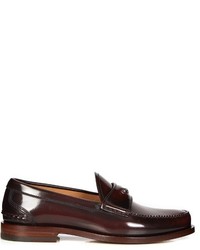 Gucci Jacob Leather Penny Loafers