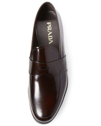 Prada Leather Penny Loafer