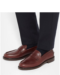 A.P.C. Leather Penny Loafers