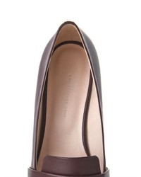 Christopher Kane Metal Crystal Leather Loafers