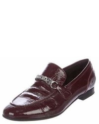 Rag & Bone Patent Leather Chain Link Loafers