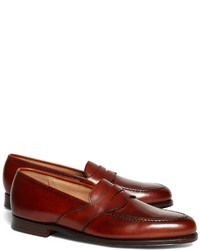 Brooks Brothers Peal Co Extended Strap Loafers