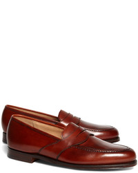 Brooks Brothers Peal Co Extended Strap Loafers