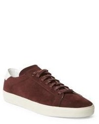 Saint Laurent Classic Leather Low Top Sneakers