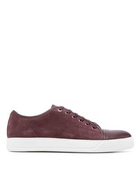 Lanvin Dbb1 Low Top Leather Sneakers