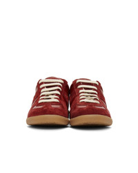 Maison Margiela Red Replica Sneakers