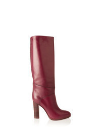 Chloé Leather Knee Boots
