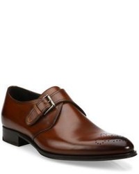 To Boot New York Kristov Leather Monk Strap Dress Shoes