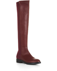 BCBGMAXAZRIA Matteo Over The Knee Leather Boots