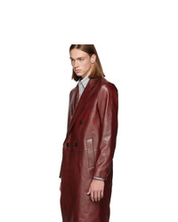 Paul Smith Red Double Breasted Coat