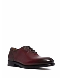 Salvatore Ferragamo Gancini Leather Oxfords