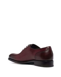 Salvatore Ferragamo Gancini Leather Oxfords