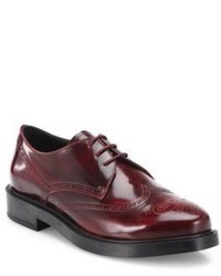 Tod's Leather Brogue Lace Up Oxfords
