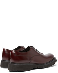 Prada Leather Oxford Shoes