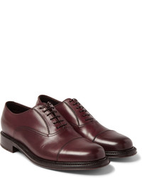 Brioni Sartorial Leather Oxford Shoes