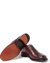 Brioni Sartorial Leather Oxford Shoes