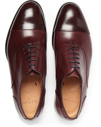 Paul Smith Shoes Accessories Adrian Leather Oxford Shoes