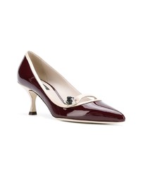 Dolce & Gabbana Contrast Pointed Pumps