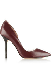 Lucy Choi London Soho Pvc Trimmed Leather Pumps