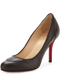 Christian Louboutin Marpelissimo Twisted 85mm Red Sole Pump Testa Di Morro