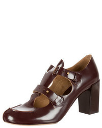 Chloé Patent Leather Mary Jane Pumps