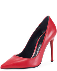 Tom Ford Soft Leather Point Toe 105mm Pump
