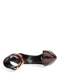 Gucci Ursula Ankle Cuff Pointy Toe Pump, $660 | Nordstrom | Lookastic