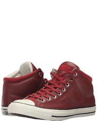 Converse Chuck Taylor All Star Street Hi Tumbled Leather Classic Shoes