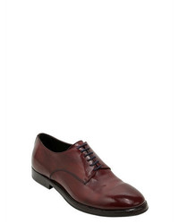 Alberto Fasciani Polished Leather Lace Up Shoes