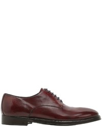 Alberto Fasciani Polished Leather Lace Up Shoes