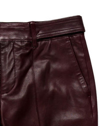 Vince Leather Skinny Pants