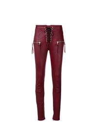 Unravel Project Skinny Lace Up Trousers