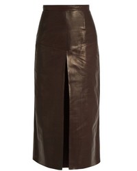 Rachel Comey Elixer Leather Midi Skirt