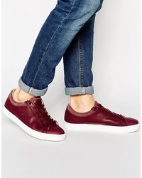 Lacoste Straightset Leather Sneakers