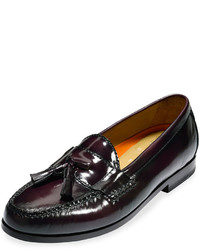 Cole Haan Pinch Grand Leather Tassel Loafer Burgundy
