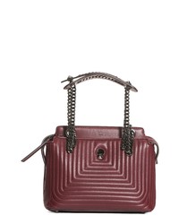 Fendi Dotcom Click Quilted Leather Satchel