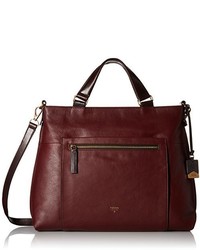 Fossil Vickery Work Tote Shoulder Bag