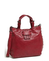 LP BLUE Lucy Tote Oxblood