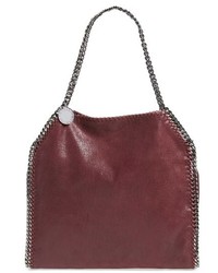Stella McCartney Small Falabella Shaggy Deer Faux Leather Tote