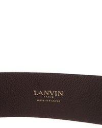 Lanvin Embellished Leather Belt