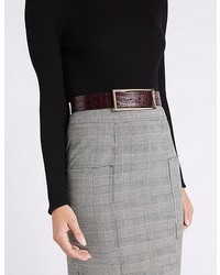 Marks and Spencer Faux Leather Buckle Waist Belt