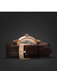 Parmigiani Fleurier Toric Automatic Chronometer 408mm 18 Karat Red Gold And Alligator Watch