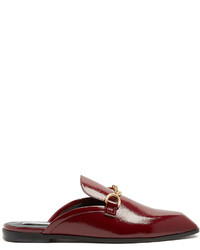 Stella McCartney Faux Leather Backless Loafers
